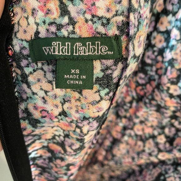 Wild Fable (Target) | Multicolored Flower Dress - Picture 3 of 3